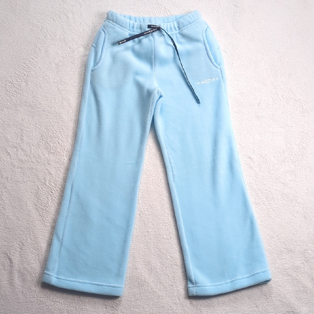 Cacao Kids Blue Fleece Ski Wear Pants Size 6 Years